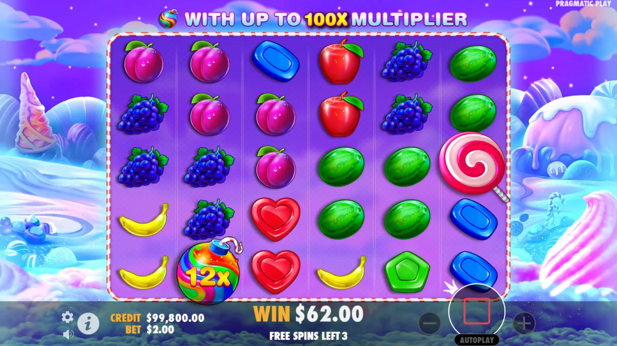 Juega gratis a Sweet Bonanza