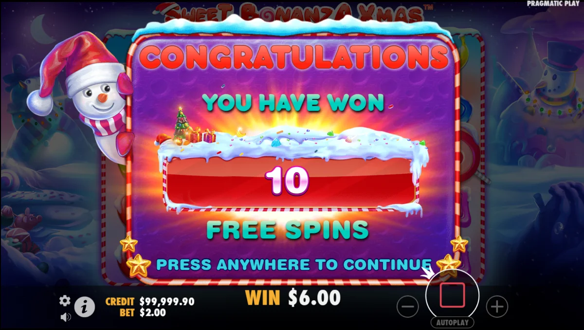 Sweet Bonanza Xmas Slot Free Spins