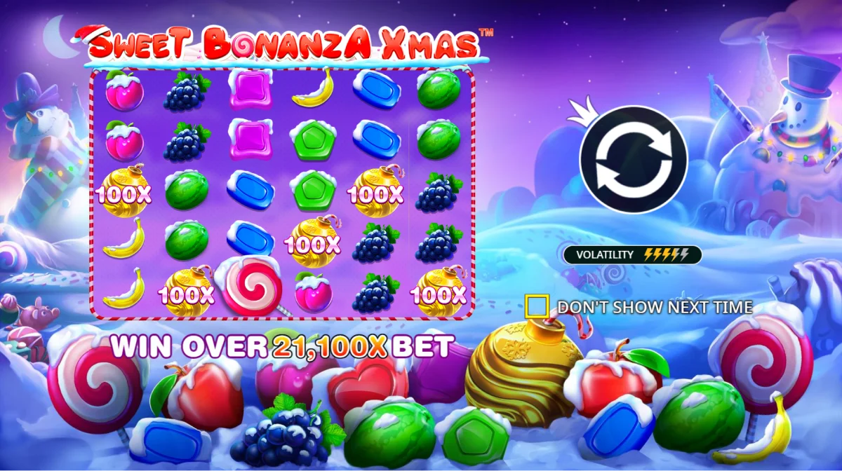 Sweet Bonanza Xmas Recenze slotu